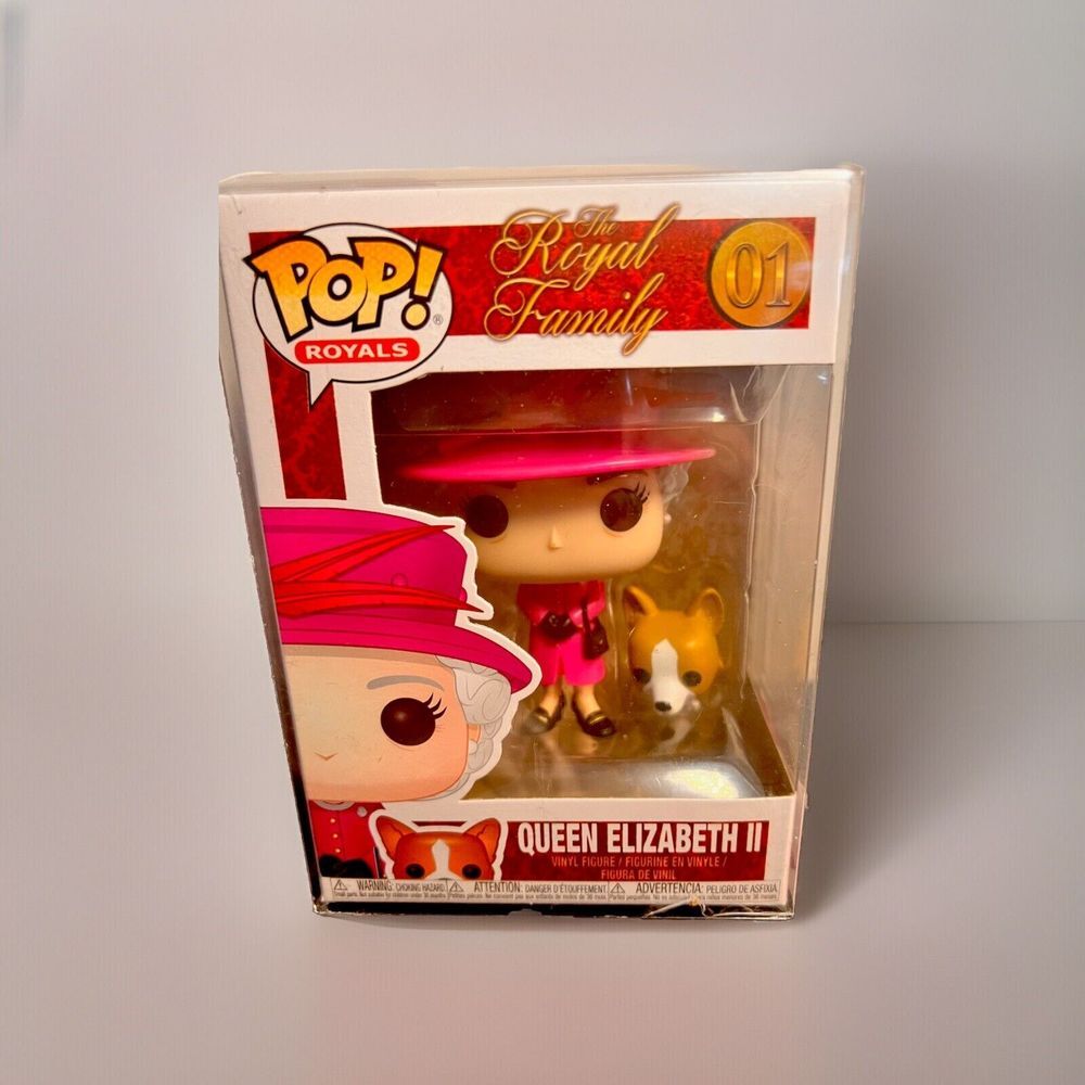 Funko Pop! Royals - Queen‎ Elizabeth II Vinyl Figure New w/protector
